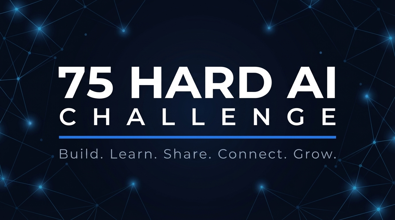 75 Hard AI Challenge banner